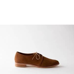 NEW FORTRESS OF INCA women's emmy oxford shoes in braided whiskey